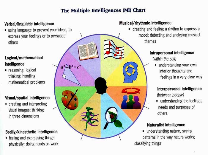 Multiple Intelligences Worksheet For Students